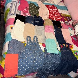 24 Pieces Toddler girl’s BUNDLE size 4T